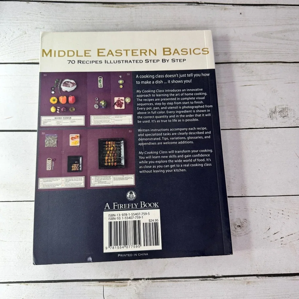 My Cooking Class Middle Eastern Basics Magnier-Moreno 2010 1st Printing Cookbook